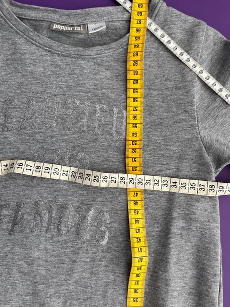 Šaty s volánikom 134/140, pepperts,134