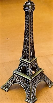 Kovova eifelova veza - 10 cm, 