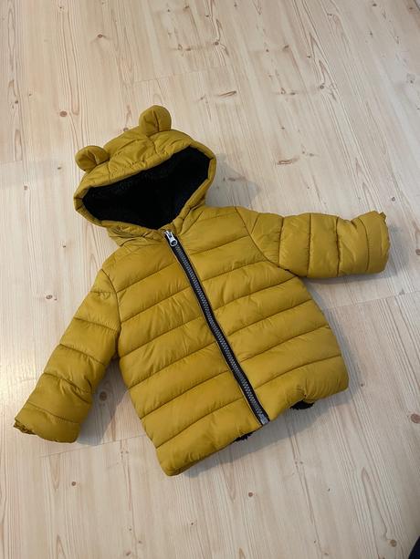 Detská žltá bunda, 68