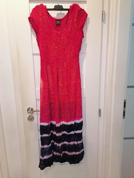 Dámske batikované indické šaty, 