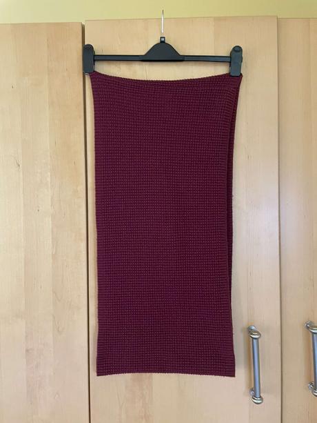 Dámsky bordový nákrčník teplý, l