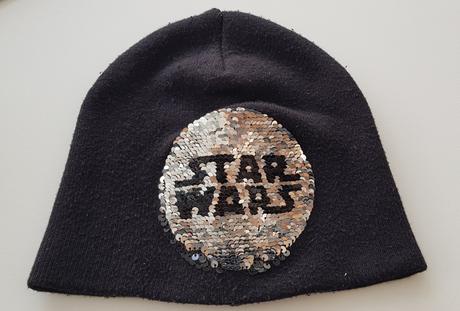 Krásna čiapka star wars s menitelnym obrazkom, h&m,140