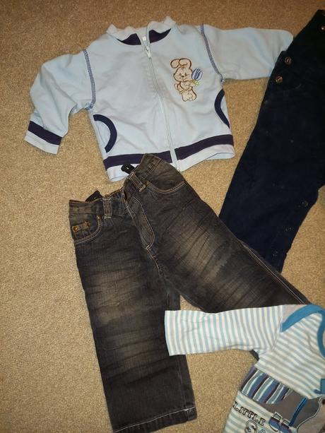 Balík oblečenia pre chlapca 9-12 mesiacov, 68–80