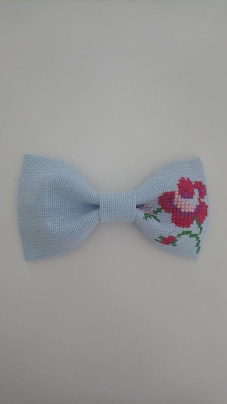 Vyšívané pánske a detské motýliky,