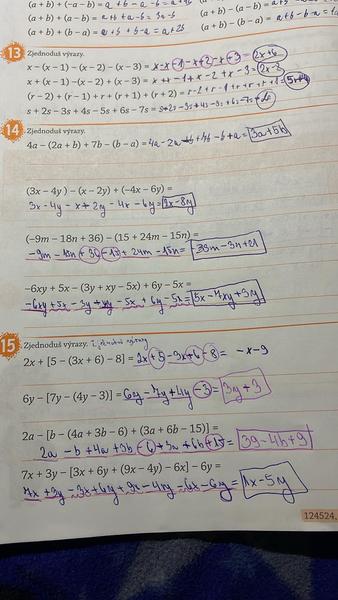 Ako sa počítajú výrazy s plusom a mínusom?