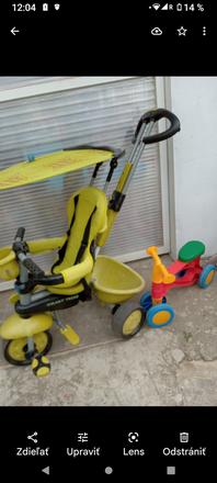 Trojkolka smart, smoby