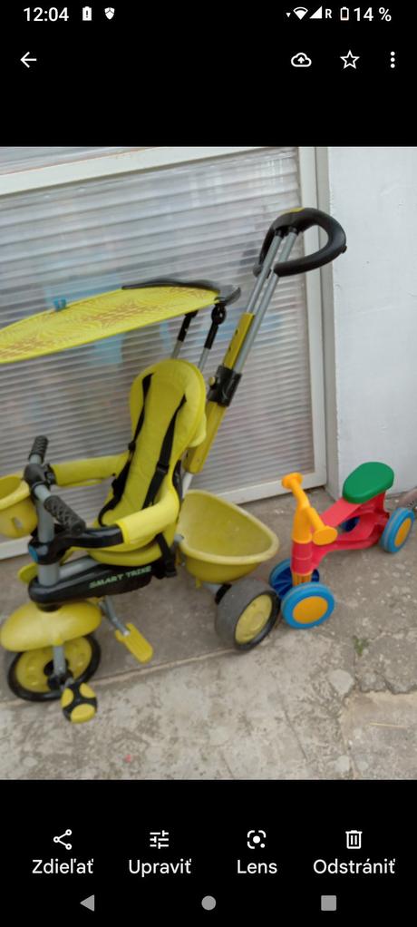 Trojkolka smart, smoby