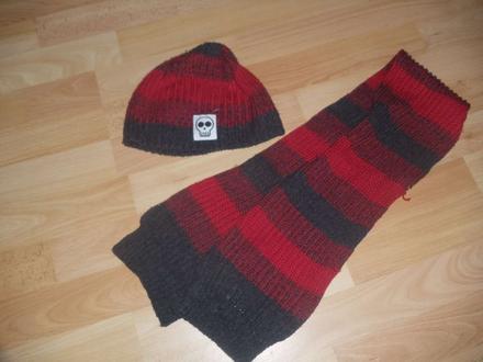 Kompletík čiapka+šál, cherokee,116