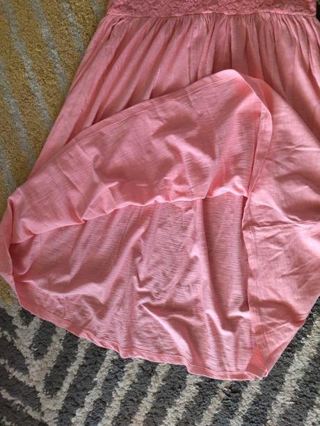 Midi šaty s čipkou 128/134, h&m,128