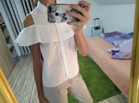 Dievčenská blúzka s volánom, pepco,146