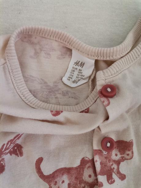 Nenoseny bavlneny overal h&m, h&m,86