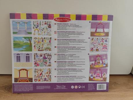 Melissa & doug znovupouzitelne nalepky, 