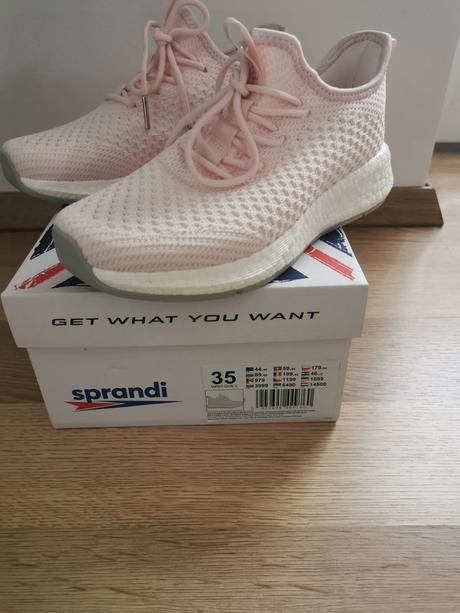 Ružové tenisky, sprandi,35