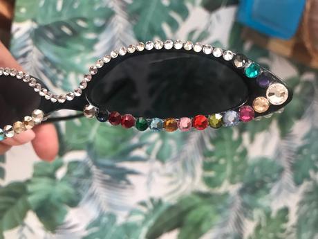 Slnečné okuliare s bohemian preciosa handmade,