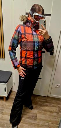 Perfektna stylova lyziarska suprava foxi/nordblanc, nordblanc,s