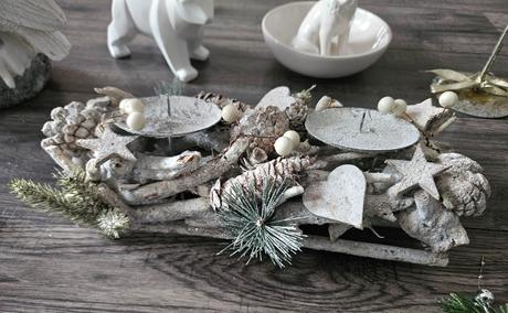 Vianočné zimné dekorácie biele vianoce, 