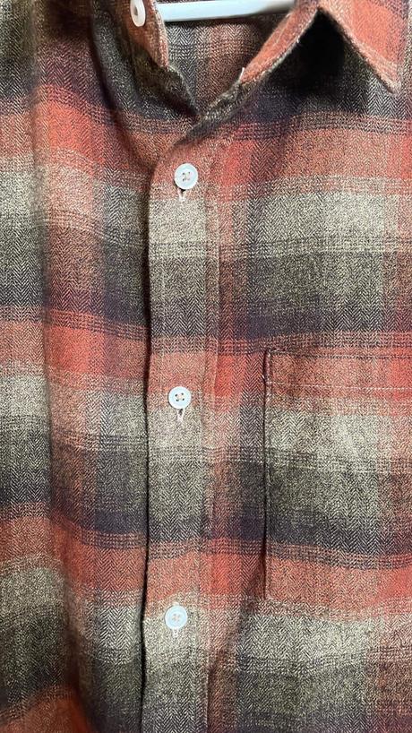 Karovaná tehlová košeľa, stradivarius,xl