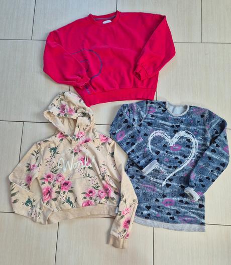 3x mikina, reserved,140