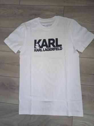 Karl pánske tričko biele, s