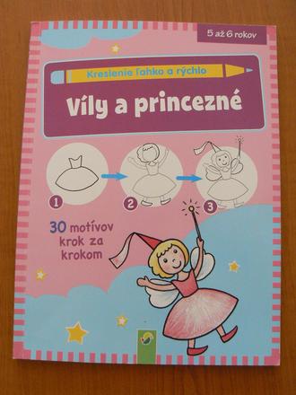 Víly a princezné kreslenie rýchlo a ľahko, 