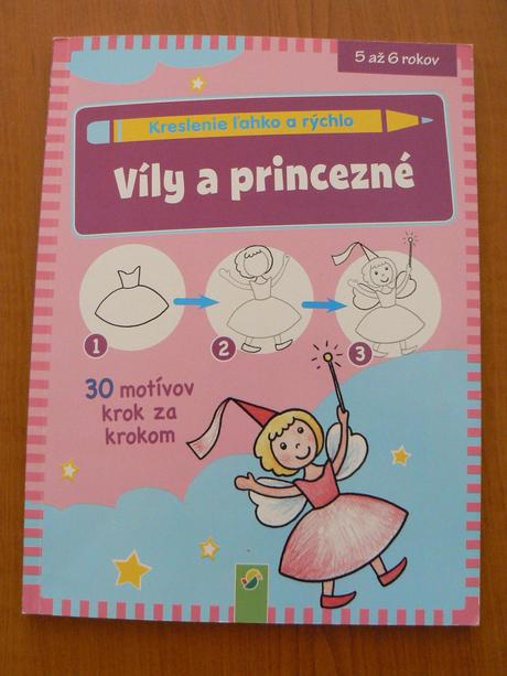 Víly a princezné kreslenie rýchlo a ľahko, 