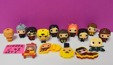 Kinder harry potter figúrky,