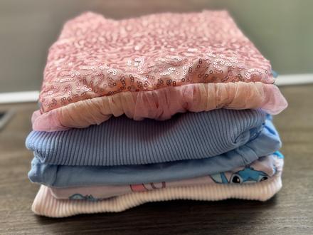 Balíček pre dievča na leto - šaty 110, 104–116