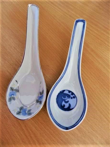 Porcelánové naberačky 2 ks, 