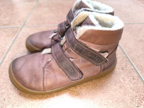 Topánky zimné barefoot lurchi nik amber rose, lurchi,30