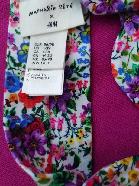 Kvietkovana čelenka, h&m