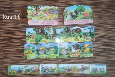 Rozne detske knihy pre najmensich,
