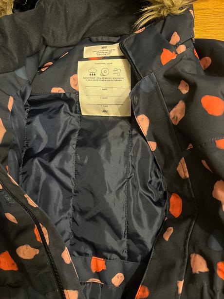 Zimný overal, h&m,140