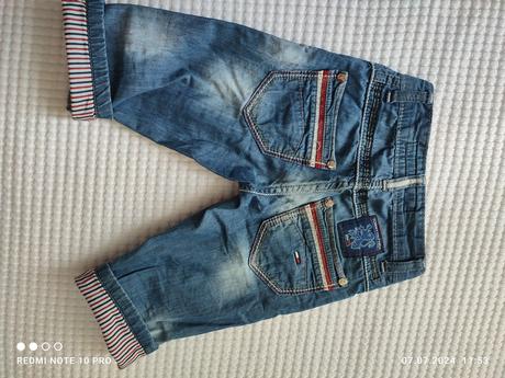 Kraťasy - tenká riflovina 104, tommy hilfiger,104