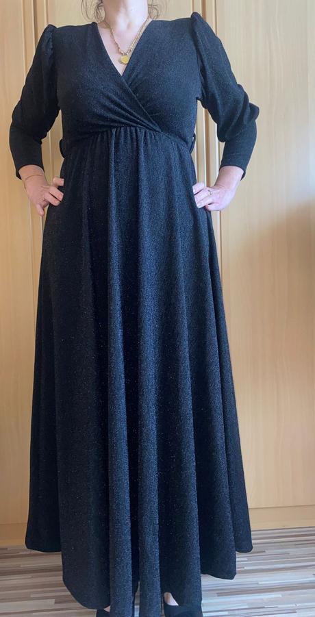 Plesové šaty+kabelka+náramok+ náušnice, l