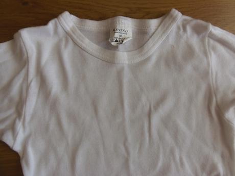 Bavlnený nátelník - dlhý strih, slovenka,80