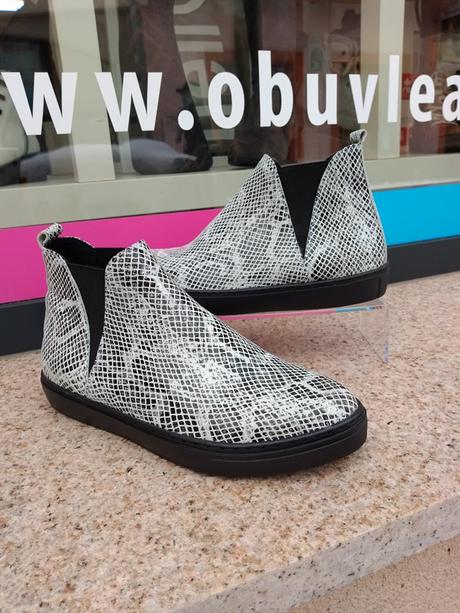 Dámske kožené topánky 2945 za+b, 36