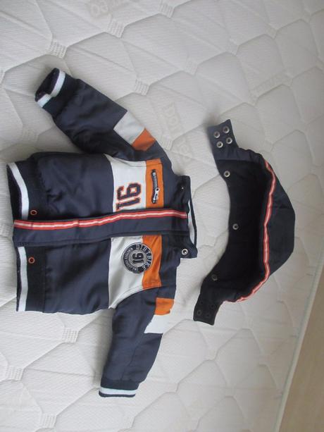 Zimná bunda s kapucňou - 62, 62