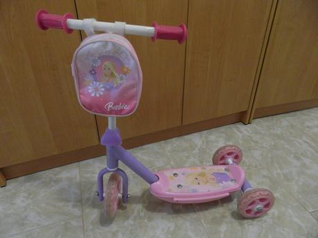 Detská kolobežka barbie, 