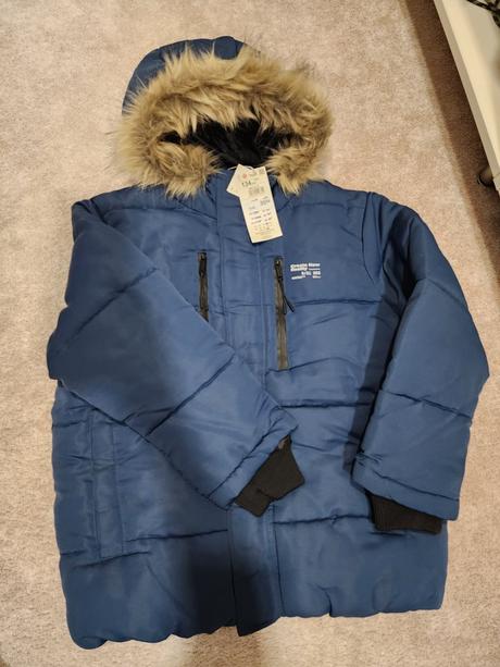 Prešívana tepla bunda zateplena 128 a 134, reserved,128 / 134