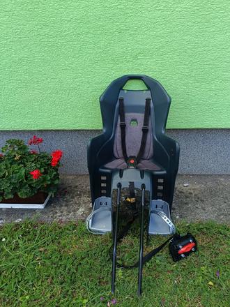 Detská sedačka na bicykel polisport, 
