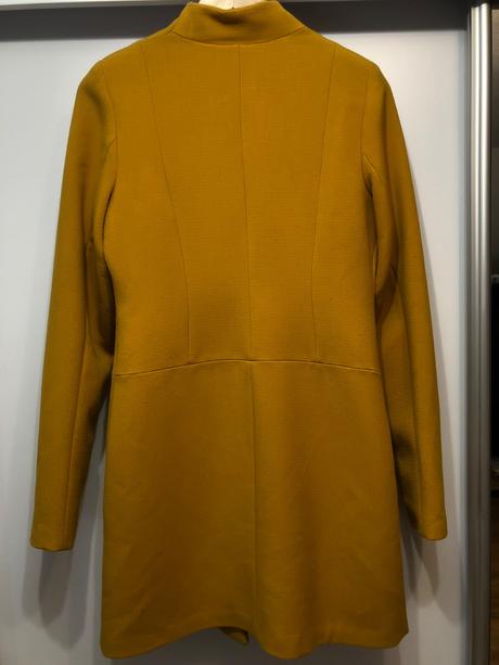 Dámsky horčicový kabat, l