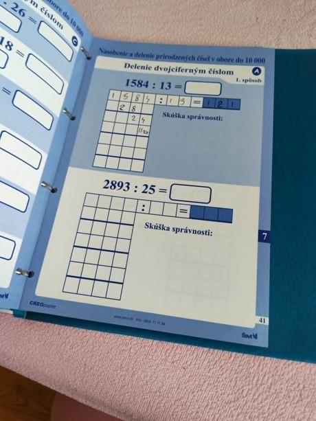 Matematika zakladač +pracovné listy,