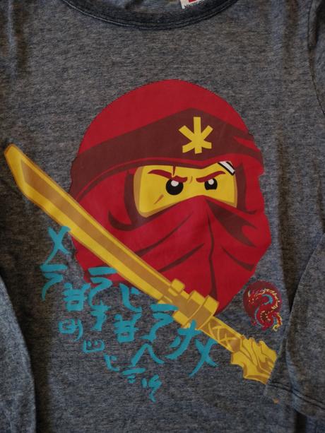 H&m lego ninja a marvel tričko, h&m,128
