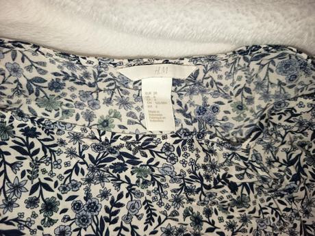 Kvetované šaty, h&m,38