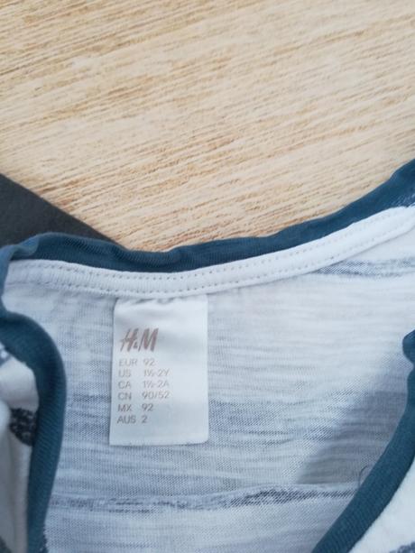 Tričká, h&m,92