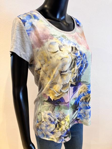 Dámske tričko s kvetom laura scott (40), l