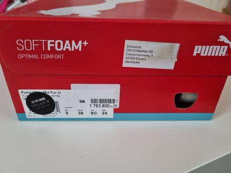 Zimné tenisky, puma,39
