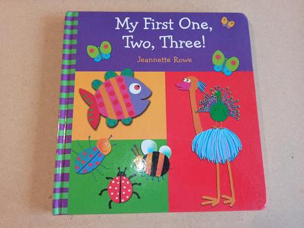 My first one, two, three, 