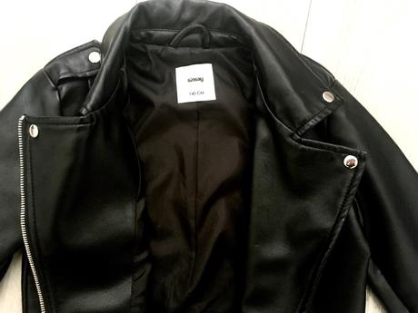 Koženková bunda, sinsay,140