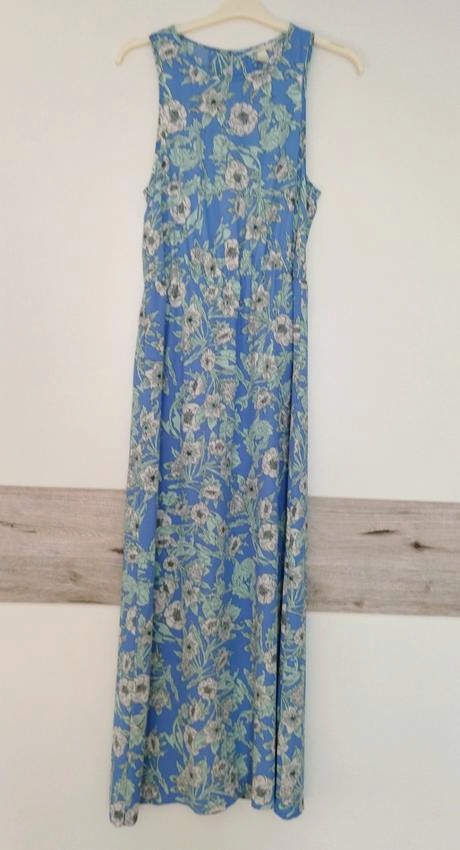 Kvietkované maxi šaty h&m, h&m,m